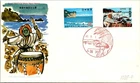 Japan FDC 1972 Quasi National Park Noto Hanto 15y Arts Cachet - A01158