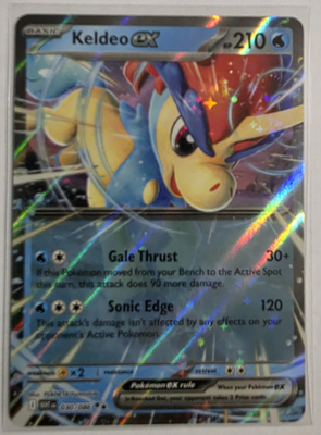 Keldeo ex 030/086 - White Flare Pokemon Card - NM | eBay