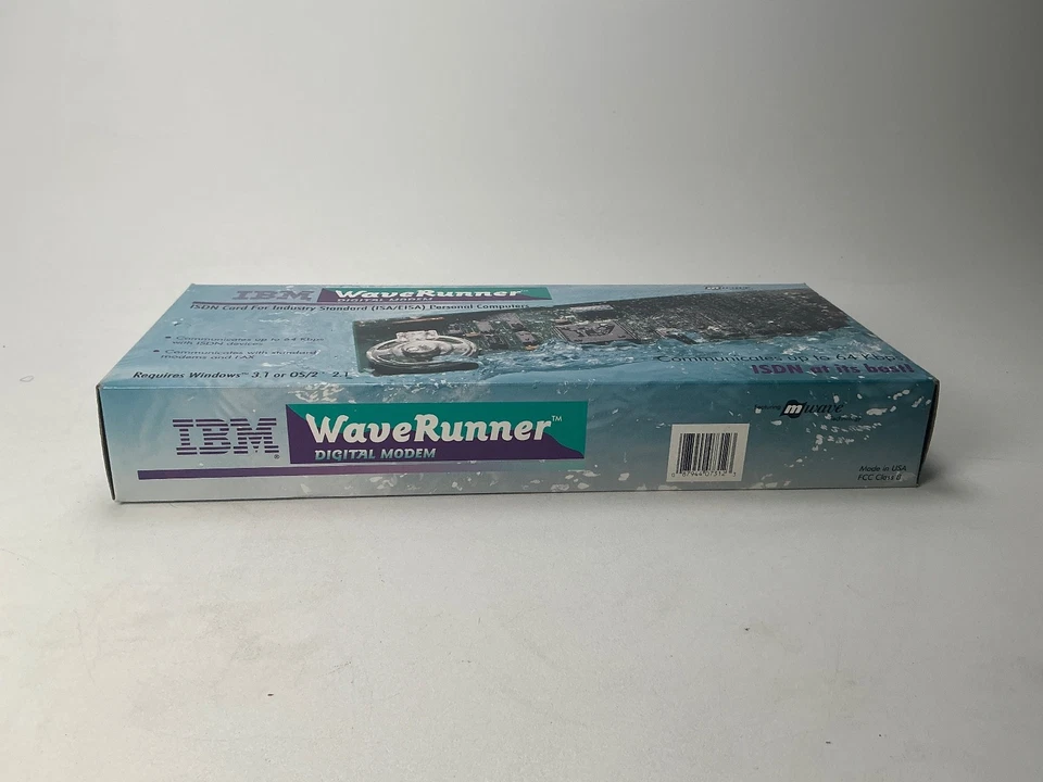 IBM WaveRunner Digital Modem ISDN Card for ISA EISA PCs New Sealed - Image 2 of 4