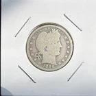1898 Barber Quarter Dollar 25¢ Silver Coin Circulated & Uncertified