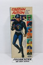 1966 Ideal Captain Action Complete in Damaged Box