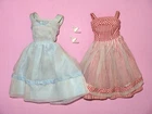 Mattel - Vintage 1960's Movie Date Barbie Doll Dress #933 + Fab Lu Red Clone