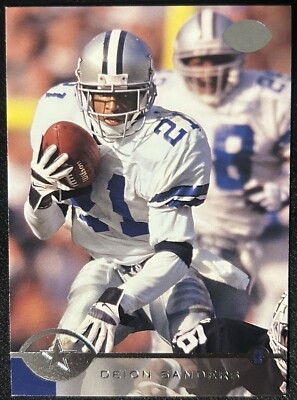 1996 Leaf - Deion Sanders #154 Dallas Cowboys HOF E1