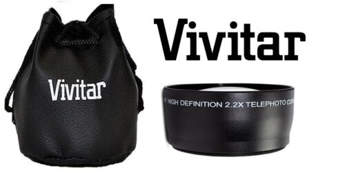 Pro Hi Def 2.2x Telephoto Lens For Panasonic Lumix DMC-FZ1000 DMC-FZ1000K - Picture 2 of 4
