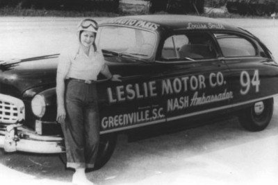 Stock Car Nascar Motor Racing Driver Louise Smith c1950s 4x6 Photo