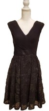 Adrianna Papell Little Black  Dress Cocktail Evening Gala Party Dress Size 4 