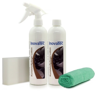 Kunststoffpflege Cockpitspray Cockpitpflege Autopflege  2x0,5Liter KU Set