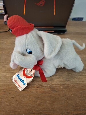 Knickerbocker Dumbo Disney Vintage Plush New With Tags