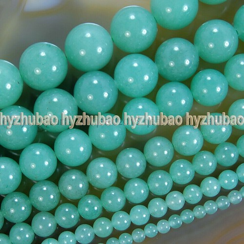 Wholesale 4/6/8/10/12/14mm Natural Mix Gemstones Smooth Round Loose Beads Strand - Picture 18 of 38