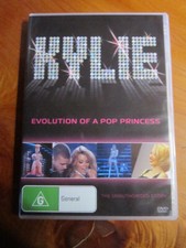 DVD KYLIE EVOLUTION OF A POP PRINCESS  GREAT  ** MUST SEE ****