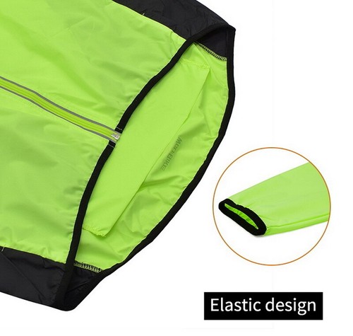 Giacca Ciclismo Adulti Uomo Riflettente Antivento MTB Bici Abbigliamento Sportivo - Foto 11 di 24