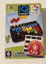 IQ Twist Logic Game by Smart Games - 2010 Travel Edition - Complete!