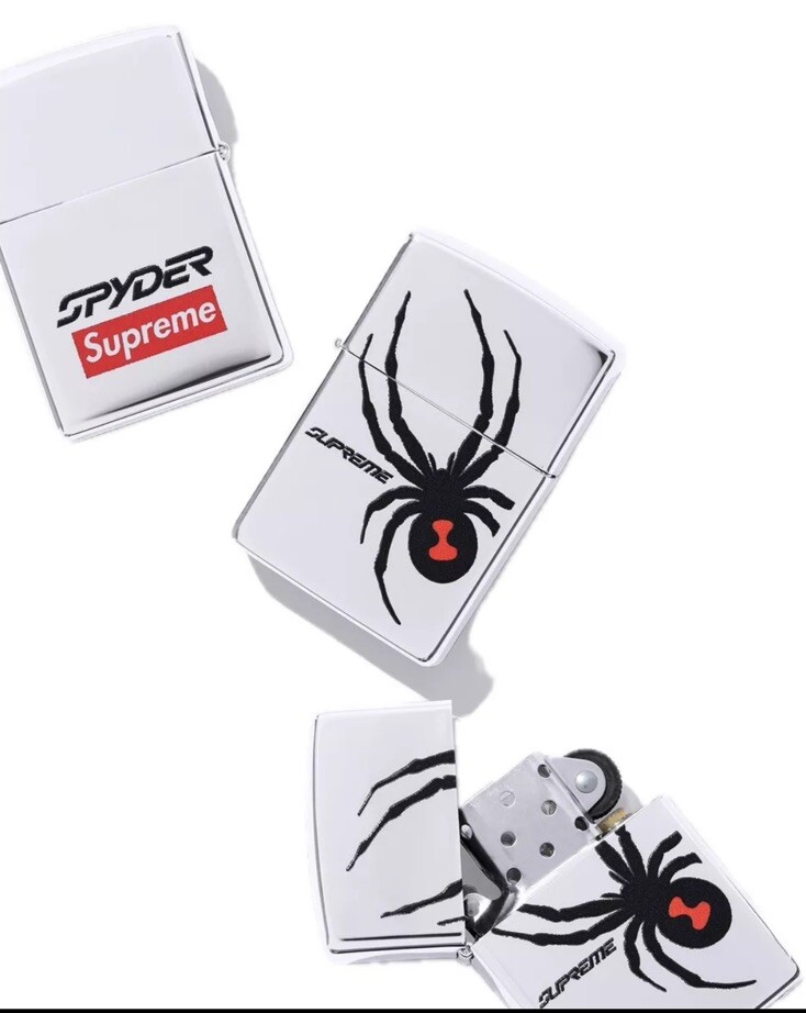 New Limited Edition Spyder And Supreme Collaboration Zippo New Limited Edition Spyder And Supreme Collaboration Zippo