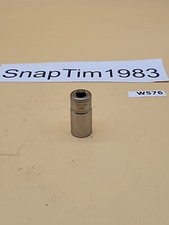 Snap-on Tools 1/4" Drive 11mm Metric Semi Deep 6PT Chrome Socket TMMS11 USA