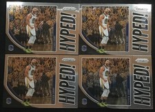 Lot of 4 2019-20 Panini Prizm Get Hyped! #4 Stephen Curry Golden State Warriors