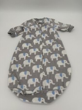 Carters Fleece Sleep Sack Size Small Elephants