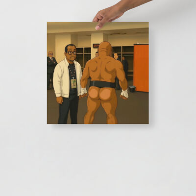 Tyson Meme Boxing Funny Poster