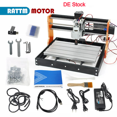 DE】New 3018-PRO Laser Engraver Milling Machine,GRBL Control,DIY CNC Router ER11