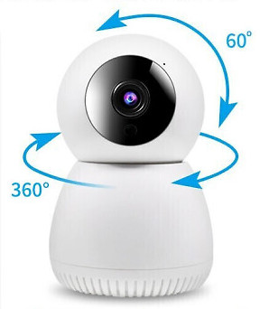 Caméra IP Wifi HD motorisée avec suivi automatique pour surveillance maison