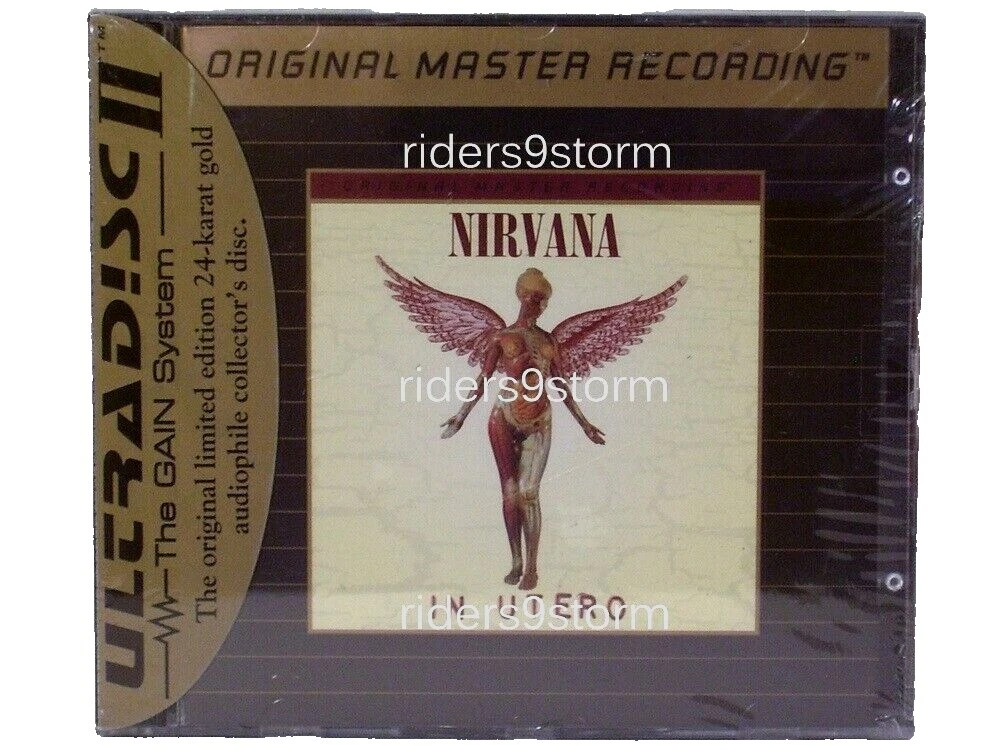 Nirvana CD de música rock grunge