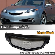 For Acura Tl 2012-2014 2013 4 Door Sedan Front Bumper Grille Grill Mesh Cover 1x