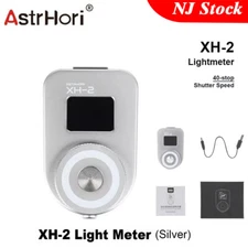 US Astrhori XH-2 Light Meter 40-Stop Shutter Speed 0.66" OLED Camera Lightmeter