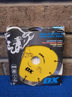 Ox Tools Trade Series TDTP 5'' Tuck Pointing/Mortar Raking Sandwich Diamond Blade