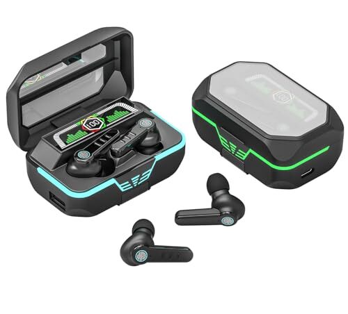 True Wireless Earbuds, 2024 Bluetooth Headphones 5.3 Earbuds, Waterproof Touch