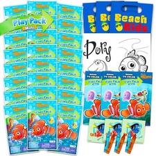 Disney Finding Nemo Birthday Party Favors Set - Bundle with 24 Finding Nemo P...