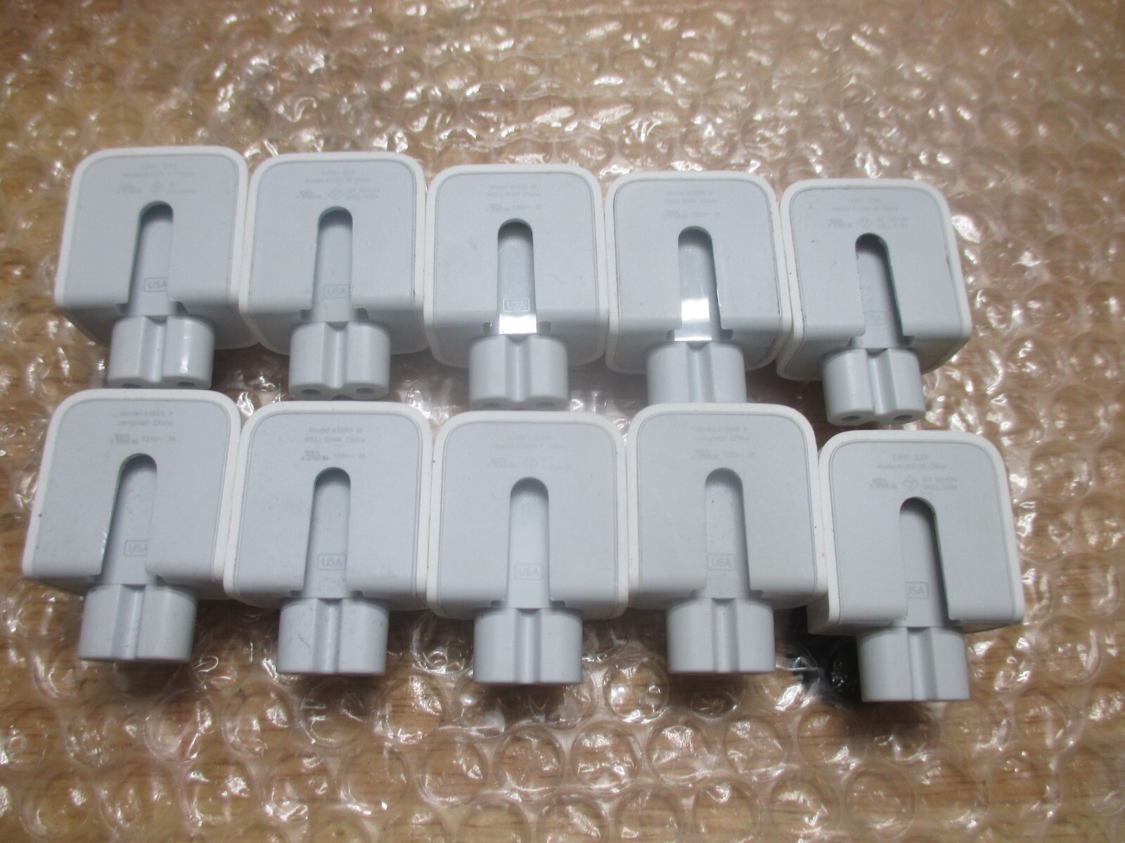 Lot of 10 Genuine Apple Mac Volex Duck head Wall Adapter A1555 | eBay