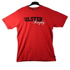 Kukri Uster Mens T-Shirt Red Short Sleeve Crew Neck 100% Cotton