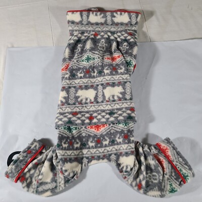 Target Wondershop Dog Pajamas Sz S Bear Deer Snowman Tree