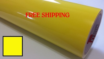 Gloss ~BRIMSTONE YELLOW Vinyl Graphics Decal Sticker Sheet Film Roll Overlay 24/"