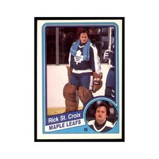 1984 O-Pee-Chee Rick St. Croix Toronto Maple Leafs #310