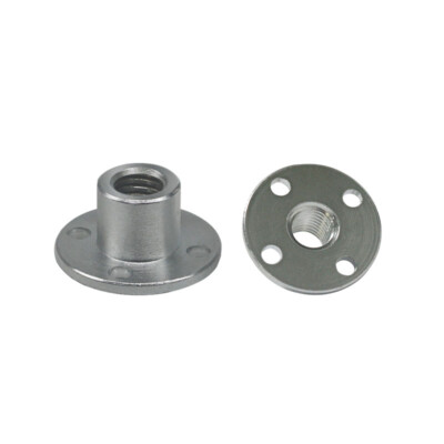 M6 M8 Round Base T Nuts Threaded Hole Flange Flat Slab Screw Flange Couplings