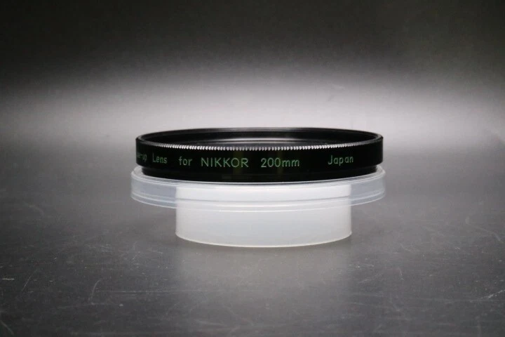 🎦VIDEO👀 [MINT] Close-up Lens for Nikkor 200mm From JAPAN - Image 2 of 4