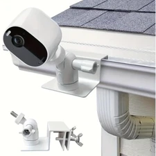 Outdoor Camera Gutter Mount for Arlo, Wyze, Ring Stick Up, SimpliSafe, Eufy