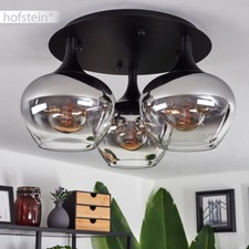 Rauchglas Flur Leuchte Decken Lampen moderne Wohn Schlaf Zimmer Raum Beleuchtung
