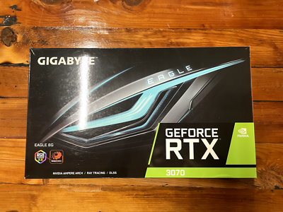 GIGABYTE GeForce RTX 3070 8GB GDDR6 Graphics Card (GV-N3070EAGLE