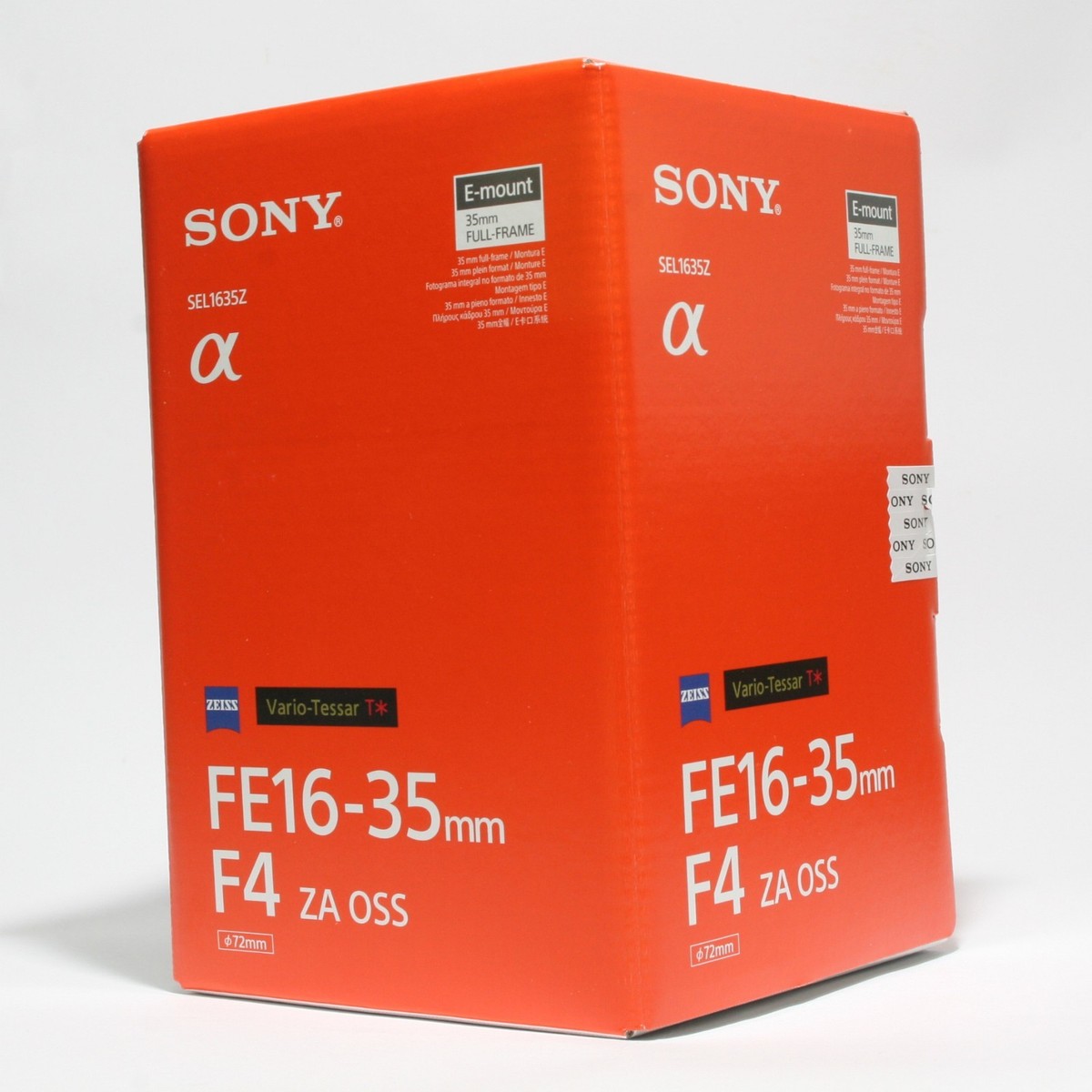 Sony Zeiss Vario Tessar T* FE 16-35mm F4 OSS ZA Lens SEL1635Z