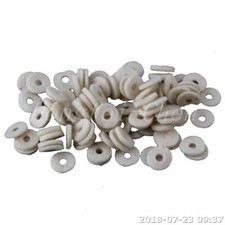90P Piano Keyboard Felt Balance Washers Felt Beige 12mmDia