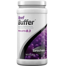 Seachem Reef Buffer 250 grams Powder Raise pH to 8.3 Live Coral Reef Aquariums
