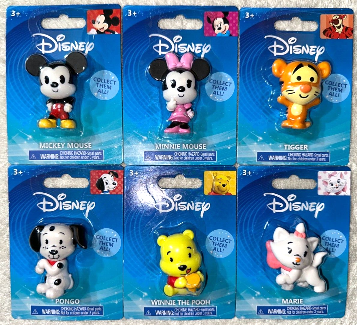 DISNEY SET OF 6 2