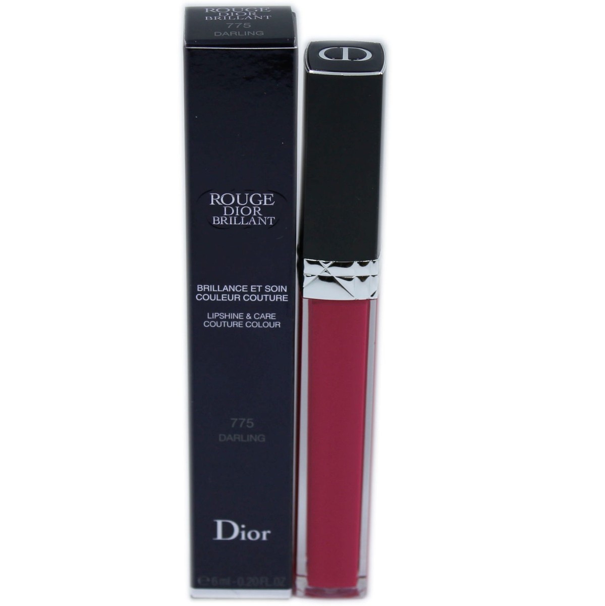ROUGE DIOR BRILLANT LIPSHINE CARE COUTURE COLOUR 6ML #775