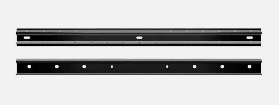 Soporte de TV de pared eléctrico comercial acero negro 100 lb para 20" a 57" 1001471827 Foto 2 de 4