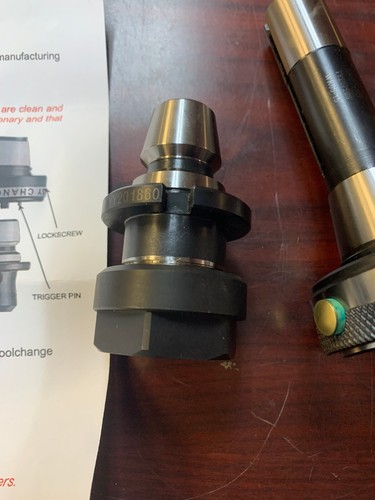 Royal Adattatore Easy-Change R8 con Mandrino a Colletto DA188, Supporto EM 1/2", JT33 - Foto 2 di 9