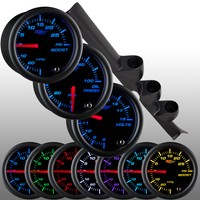 06-08 Civic 4dr Triple Pod & 3 Black 7 Color Gauges on sale 06-08 Civic 4dr Triple Pod & 3 Black 7 Color Gauges on sale