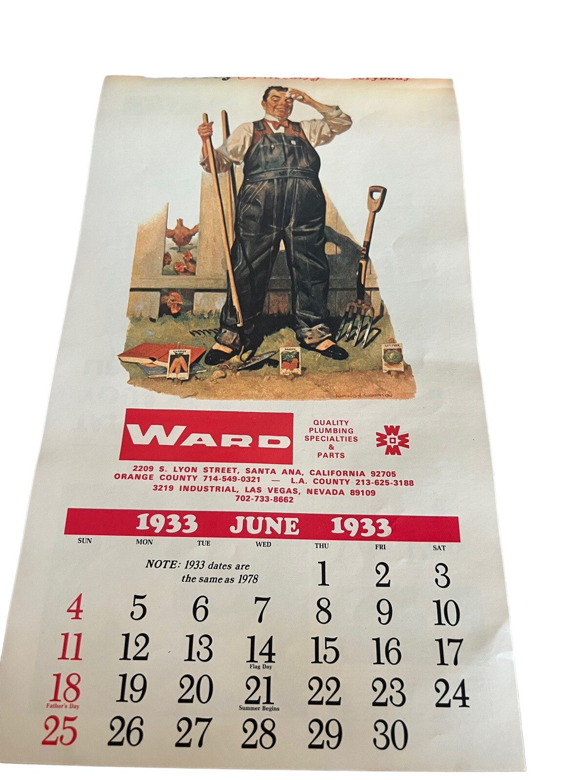 1933 Liberty 5c A Weekly For Everybody Calendar 1933 Dates Are The Same As  1978 | eBay