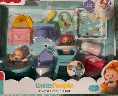 little people babies love & care gift set