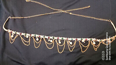 Saree Kamar Bandh Waist Belt Jewelry Wedding Indian Chain Fashion